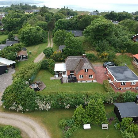 Thatched Holiday Home In Struer, Jutland With A View Esterno foto